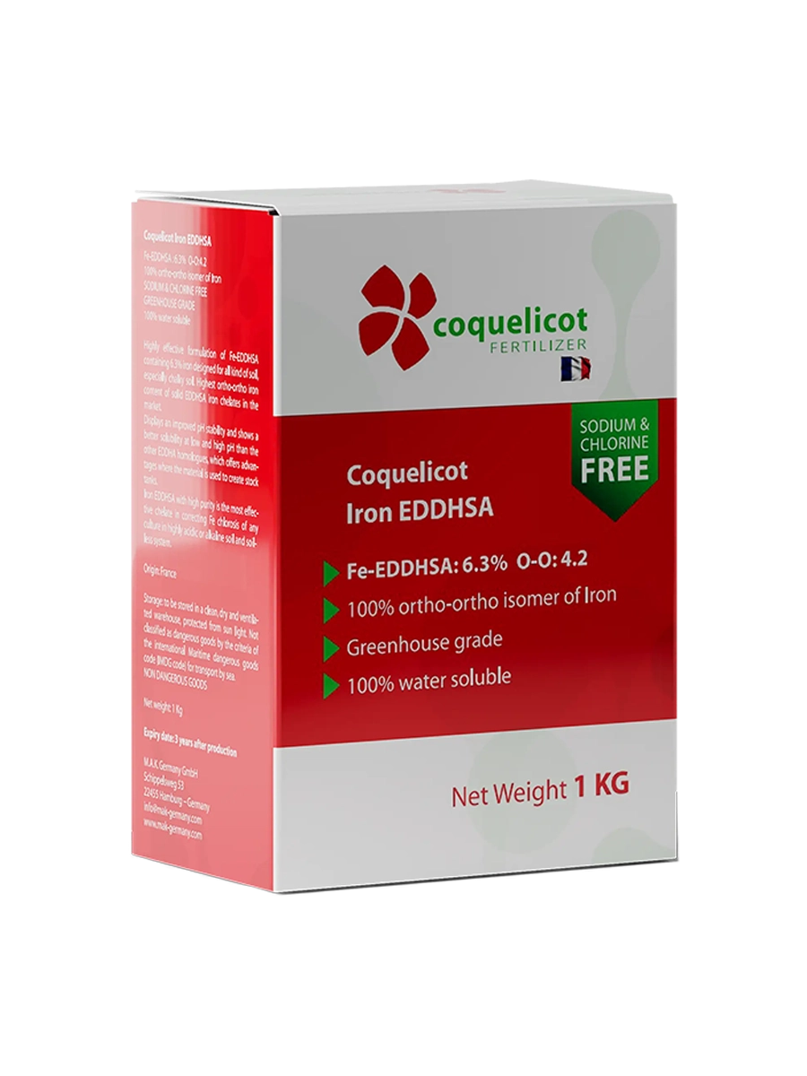 کلات آهن 6/3% اورتو اورتو 4/2% کوکلیکو - coquelicot